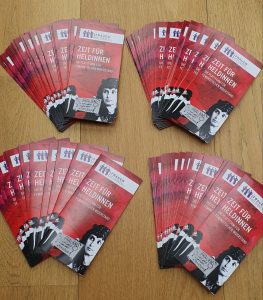 Flyer Frauenheldinnen e.V.