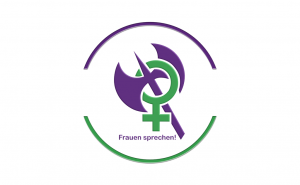 Logo "Frauen sprechen!"