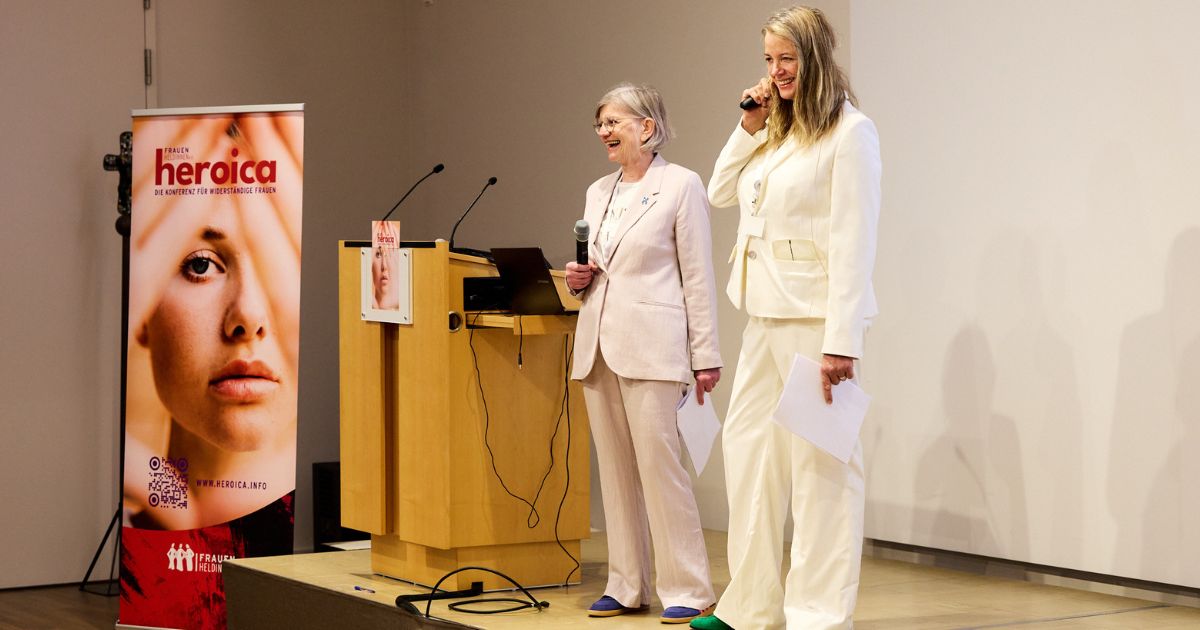 Die Vorständinnen der Frauenheldinnen – Eva Engelken und Monika Glöcklhofer