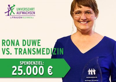 Rechtshilfe Rona Duwe vs. Transmedizin