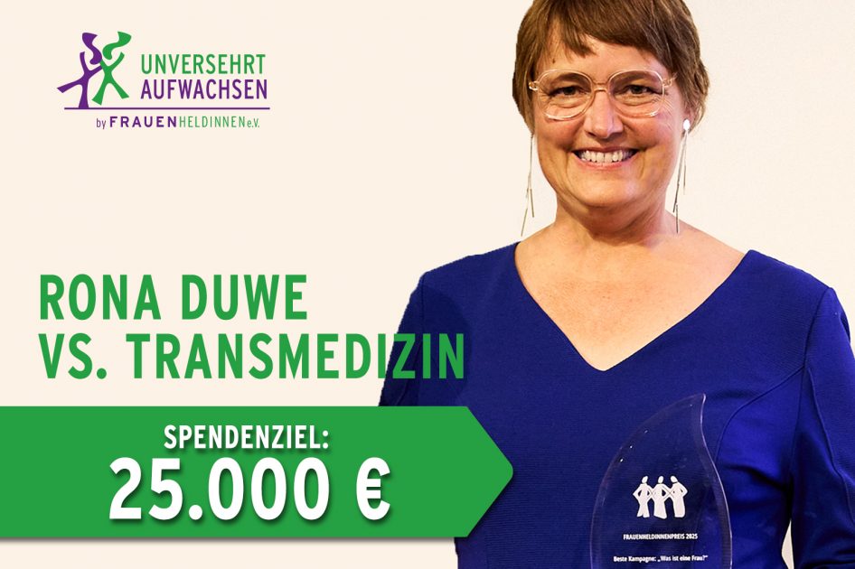 Rechtshilfe Rona Duwe vs. Transmedizin, Foto: Marc Thürbach